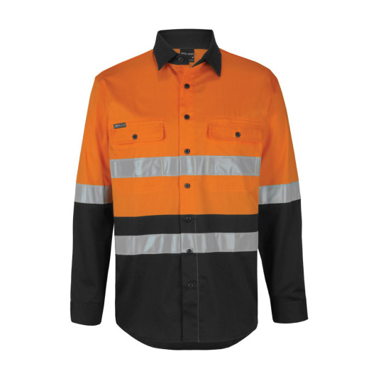 Orange Black HI Vis Stretch Shirts